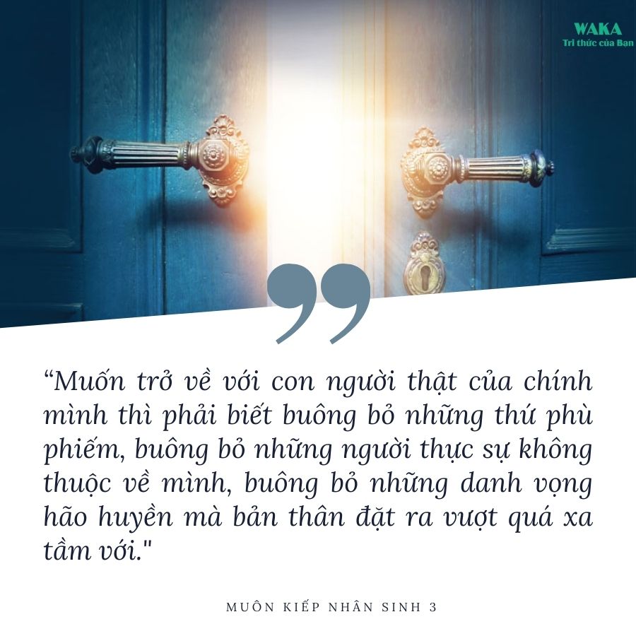 Trích dẫn sách "Muôn Kiếp Nhân Sinh - Tập 3"